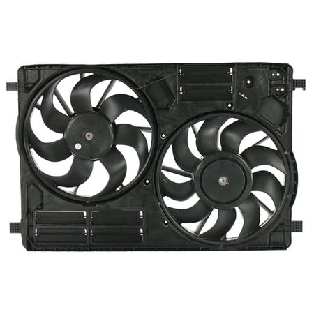 Agility Auto Parts 6010311 Dual Radiator and Condenser Fan Assembly for Ford Lincoln Specific Models