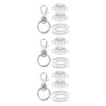 thumbnail image 4 of Ounissouiy 25 piezas Llaveros Aleación de zinc Llaves ligeras Organización Regalos de cumpleaños Type3 NO3, 4 of 6