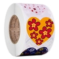 thumbnail image 3 of TRINGKY 500 Pcs Heart Shaped Stickers DIY Love Decorative Gift Wrapping Labels Present Stickers Party Supplies Card Decor, 3 of 9