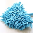 thumbnail image 4 of Ounissouiy Fregona giratoria para suelo de hormigón en seco y húmedo, para dormitorio, baño, lavabo, removedor de polvo telescópico desmontable, Suministros de limpieza para el hogar Azul, 4 of 6