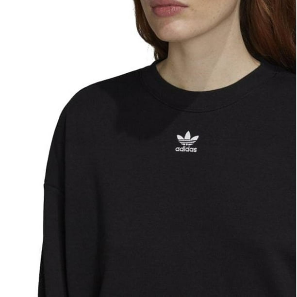 Sudadera Adidas Trifolio Essentials Mujer Casual negro L Adidas GD4313 Walmart en linea