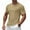 Khaki, variant on Workout Shirts For Men Short Sleeve Athletic Active Tops Quick Dry Crew Neck T Shirt Breathable For Running (XL, White)