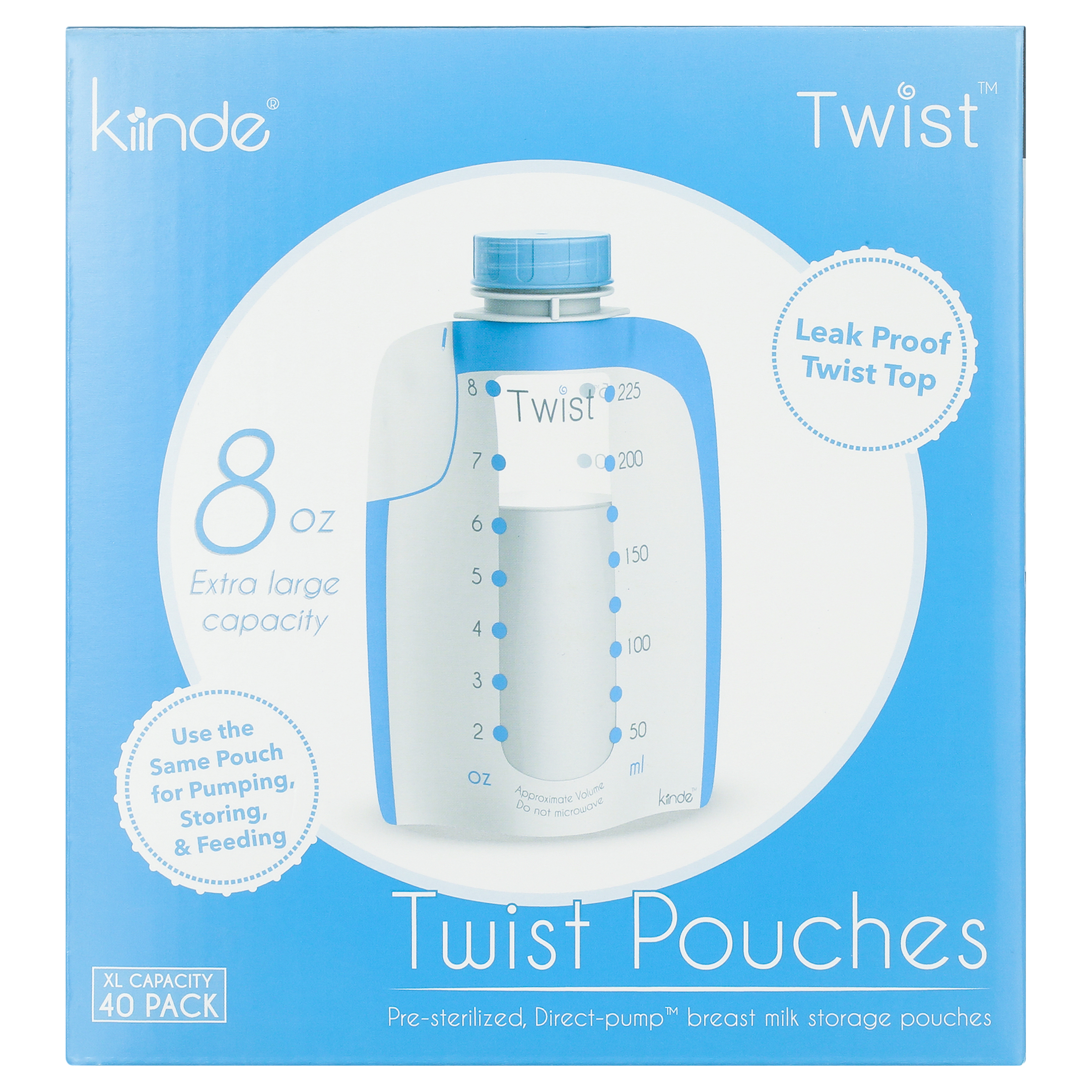 Kiinde Twist Pouches, Direct-pump, Twist - image 2 of 9