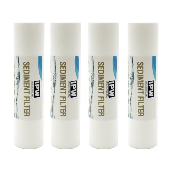 Pack of 4 Sediment Filters 1 Micron Compatible to 9534-40 EC110 Cartridges by IPW Industries Inc.