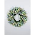 thumbnail image 2 of Anillo de Flores de Hierba de Torre Simulada para Puerta Delantera, Decoración Del Hogar, Primavera/Verano 2024, 2 of 6