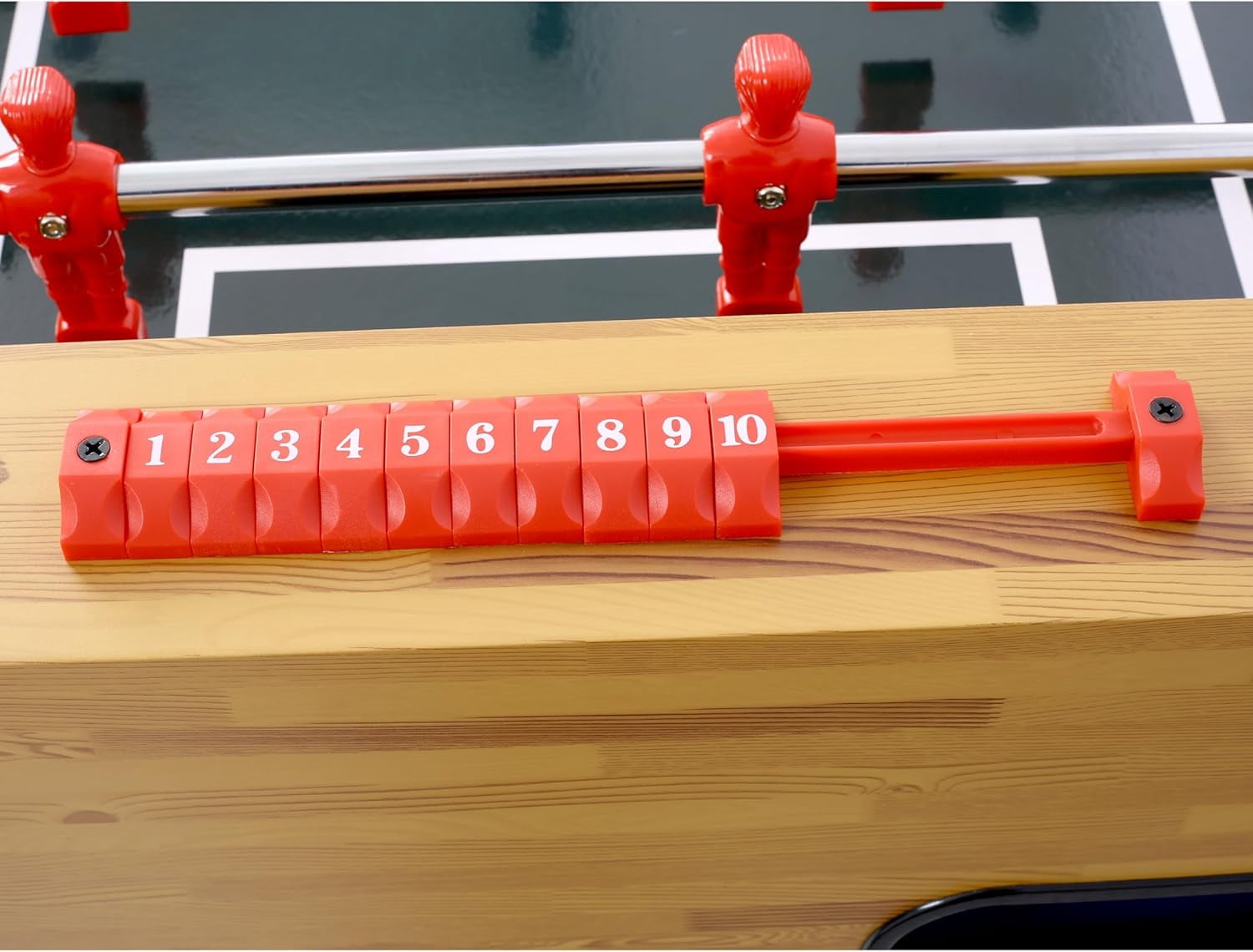 Historyli 54 Inch Foosball Table for Adults,Family Soccer Game Table with 4 Balls 2 Counters 1 Cup Holder,Competition Sized Foosball Table for Arcade Home,Wood