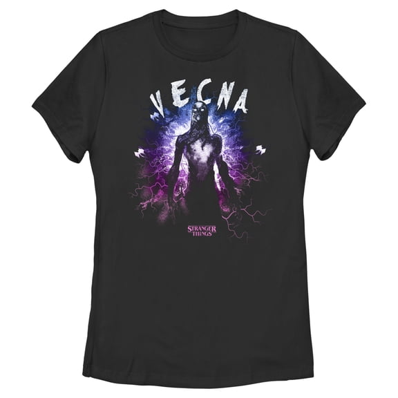 Netflix Women's Stranger Things Vecna The Upside Down Monster Graphic T-Shirt