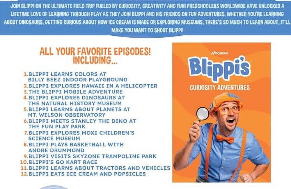 Blippi's Curiosity Calls (DVD), Moonbug Ent, Kids & Family Blippi's Curiosity Calls (DVD), Moonbug Ent, Kids & Family