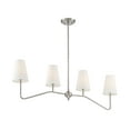 thumbnail image 5 of Trade Winds Madison Linear Chandelier in Brushed Nickel, 5 of 6