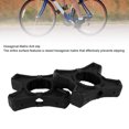 thumbnail image 4 of Adaptador De Pedal Sin Clip Para Bicicleta, 1 Par De Pedal De Bloqueo De Bicicleta De Carretera A Pedal Plano Convertidor Diseño Hexagonal Antideslizante Pedal De Bicicleta, 4 of 7