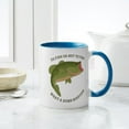 thumbnail image 4 of CafePress - To Fish Or Not To Fish - 11 oz Ceramic Mug - Novelty Coffee Tea Cup, 4 of 4