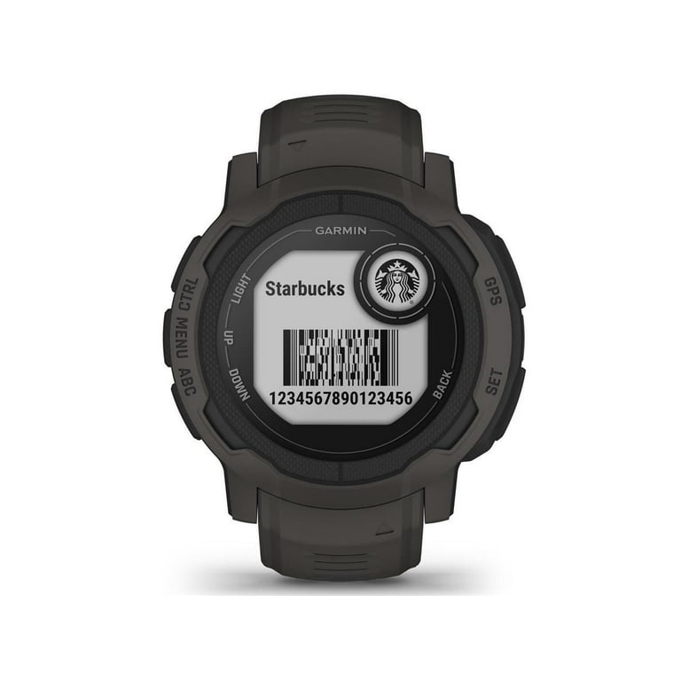 Garmin Instinct 2, Rugged GPS Outdoor Watch, Multi-GNSS Support, Trackback Routing, Graphite Garmin Instinct 2, Rugged GPS Outdoor Watch, Multi-GNSS Support, Trackback Routing, Graphite