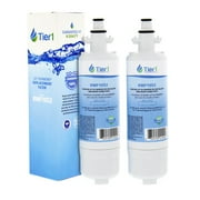 Tier1 ADQ36006101 Refrigerator Water Filter 2-pk | Replacement for LG LT700P, ADQ36006102, Kenmore 46-9690, 469690, ADQ36006101-S, WSL-3, FML-3, RFC1200A, Fridge Filter