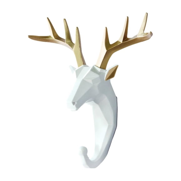 Colgador Wosthever con forma de animal decorativo autoadhesivo montado en la pared Color sólido Tipo 2 NO2