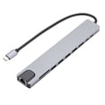 thumbnail image 1 of 10 en 1 Tipo Del Adaptador 100W Multipuerto Eje 5 Gbps USB C Ethernet RJ45, 1 of 4