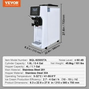 VEVOR Commercial Ice Cream Maker Single Flavor 10-15.2L /2.7-4Gal Per Hour Soft-Serve Ice Cream Machine with LCD Panel, Stainless Steel