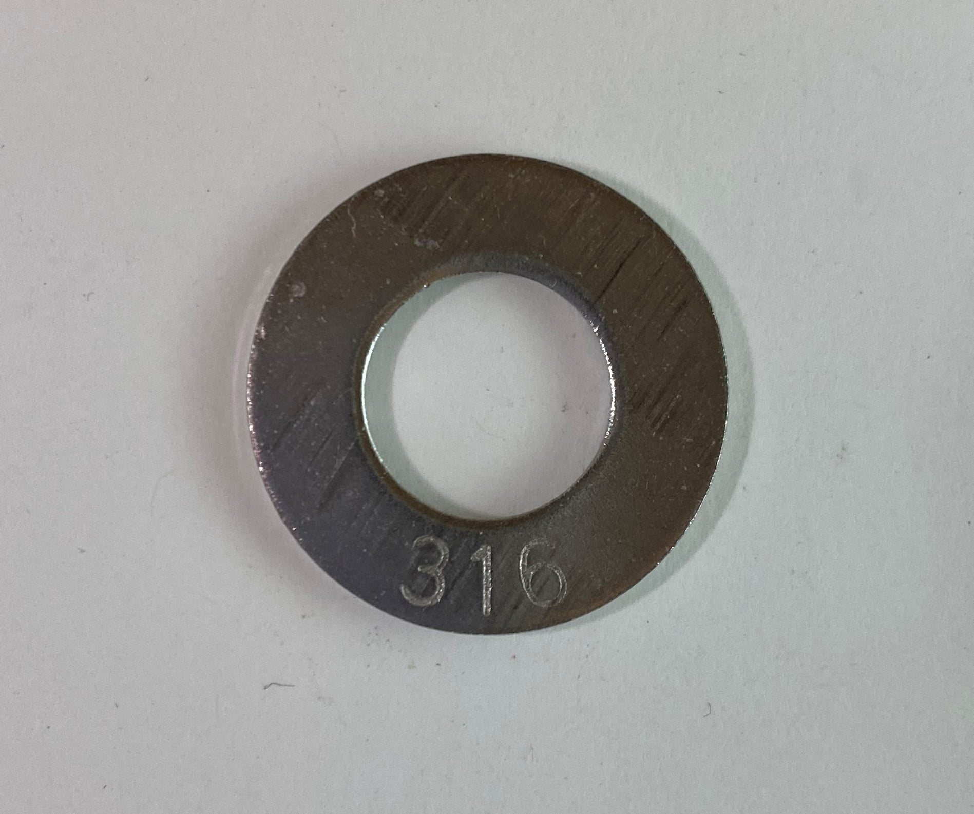 US STAINLESS 100 Pieces Stainless Steel 316 SAE 1/2" Flat Washer OD 1 1/16"