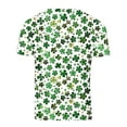 thumbnail image 3 of Jinhomg Mens Funny Holiday T Shirt Novelty St Patricks Day Graphic Tees Slim Fit Comfy Short Sleeve Crew Neck Party Tops Funny Gifts Green XL, 3 of 5