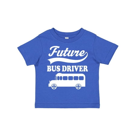 

Inktastic Future Bus Driver Shirt Childs Occupation Gift Toddler Boy or Toddler Girl T-Shirt
