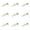A, variant on Cricket and Grasshopper Crankbait Fishing Lures, 1.57 Inch Grasshopper Bait Bionic Mini Fishing Topwater Lures for Freshwater and Saltwater, for Bass Pike Walleye Trout Lures, Fishing