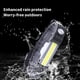thumbnail image 4 of Linterna frontal LED de visión completa faro de trabajo COB aleación Ehuebsd de aluminio duradero y Material ABS luces de emergencia en casa, 4 of 9