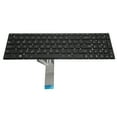thumbnail image 3 of Replacement Keyboard for  X554, Laptop Replacement Keyboard Black Wide Compatible  For X503M For A555 For F555 For Y583L For W519L, 3 of 8