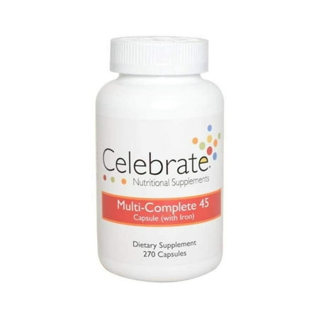 Celebrate Multivitamin Complete with 45mg Iron -