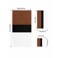 thumbnail image 4 of Brown Black White Boho Towel Set of 3, Soft Microfiber Bath Towels, Hand Towel, Washcloths, Modern Striped Art Quick-Dry Absorbent Towels for Bathroom Kitchen Hotel Beach Gym Spa, 4 of 7