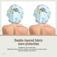 thumbnail image 2 of Naloa Cartoon Turtle Adjustable Hair Bonnet for Sleeping, Hair Wrap Sleep Cap Turban for Women Men, Curly Straight Hair Long Large Braid Unisex, 2 of 6