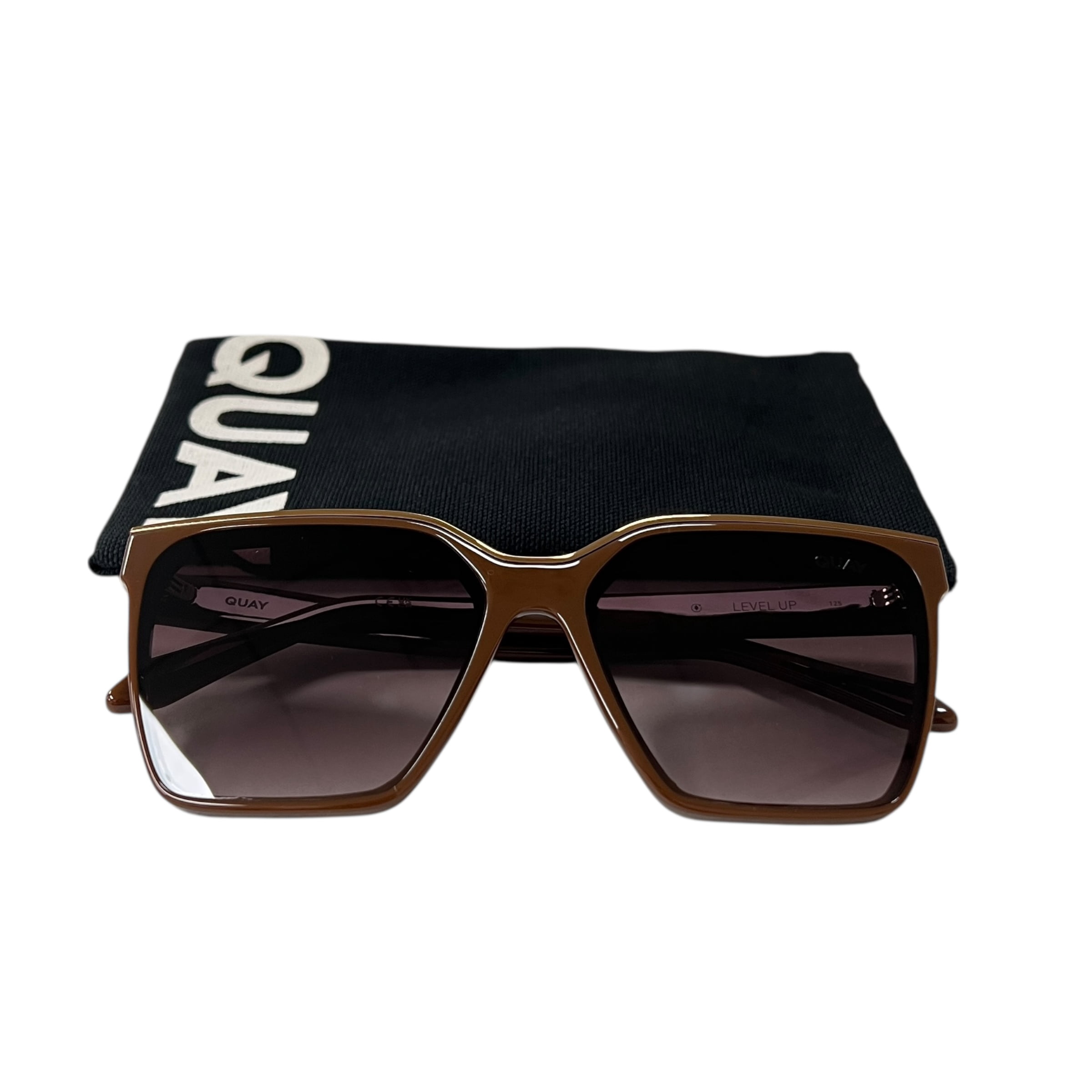 NWT Quay Australia ICY Sunglasses - Espresso Brown (Multiples Available) Quay Australia Icy Sunglasses Espresso Brown - Walmart.com main image 4