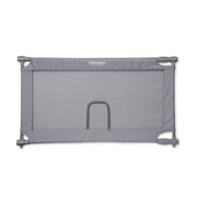 Carlson Extra Wide Gray Mesh Expandable Pet Gate with Small Pet Door, Mesh, includes Rubber Bumpers, Doors and Hallways