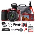 thumbnail image 1 of Kodak Pixpro AZ255 Digital Camera Red (AZ255RD) Bundle with Accessories, 1 of 5