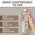 thumbnail image 6 of COLORSHOT Metallic Spray Paint, Princess Cut (Nickel) 9 oz, Fast-Drying Acrylic Paint, Indoor & Outdoor Use, 6 of 11