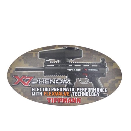 Tippmann X7 Phenom Sticker - 15 1/2