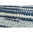 thumbnail image 3 of Alora Decor Sun 7'6" x 9'6" Stripe Ivory/Blue Woven Area Rug, 3 of 3