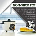 thumbnail image 7 of Pars Automatic Persian Rice Cooker - Tahdig Rice Maker Perfect Rice Crust, 4 Cup, 7 of 7