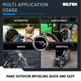 thumbnail image 7 of Biltek 20 GPM 12V Fuel Transfer Pump with Discharge Hose & Nozzle, Oil Transfer Pump, Electric Fuel Pump 12V for Oil Fuel Diesel Gasoline Kerosene Ethanol Methanol Blends Biodiesel, 7 of 7