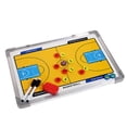thumbnail image 4 of 1 conjunto de tablas de baloncesto de aleación de aluminio Tablero magnético de entrenamiento de entrenamiento de entrenamiento Tablero de práctica con kit de imanes para el refrigerador y 1 PC Marca, 4 of 4