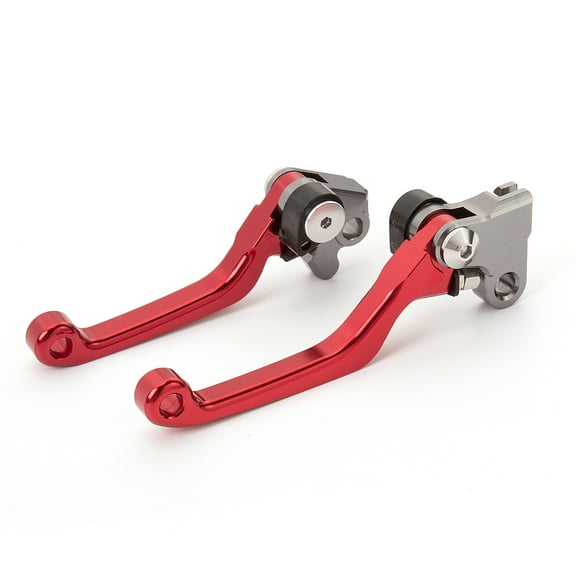 Dirt Bike Pivot Brake Clutch Levers for CRF250R 2007-2021, CRF450R 2007-2020, CRF450RX 2017-2020, CRF250RX 2019-2023 Red