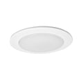 thumbnail image 1 of Aro de Luz Nicor de 4" Blanco para Ducha con Lente de Vidrio, 1 of 7