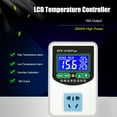 thumbnail image 2 of ZFX-W2140A Digital Temperature Controller Intelligent High Accuracy Heating Cooling NTC Sensor Temp Control Thermostat for Freezer Fridge Hatching, 2 of 7