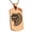 Rose, variant on Stainless Steel Aztec Chief Tribe Rune Engraved Dog Tag Pendant Necklace