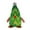 Green, variant on Bfogop Christmas Tree Shaped LED Cute Plush Doll Ornament, Christmas Decoration Lighted Christmas Tree Doll, Plush Ornaments for Xmas Holiday Home Decor, Hotel Mall Window Decoration