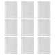 thumbnail image 1 of KAKOWELY 1 pieza de plástico transparente para exhibir libros, juegos, fotos, álbumes, bolsa interior para almacenamiento, 1 of 5