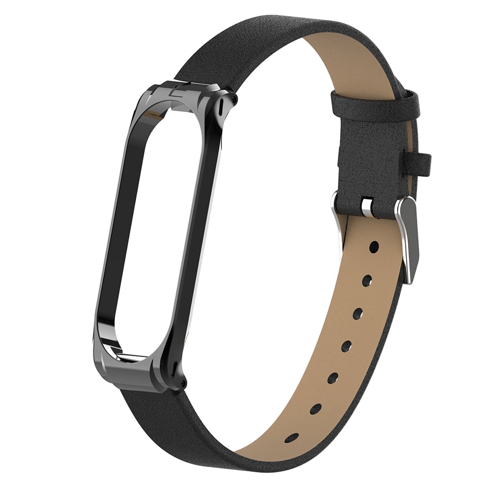 mi band 3 leather strap