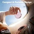 thumbnail image 4 of Magnetic Wireless Charging Pad [2-Pack], Ultra-Thin Pink Magnetic Charger, 25W Fast Wireless Charger Compatible with iPhone 17/16/15/14/13/12, AirPods, 4 of 9