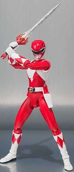 Bandai Mighty Morphin Power Rangers Red Ranger SH Figuarts Action Figure - SDCC 2018 Exclusive