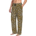 thumbnail image 6 of Pofeuu Leopard Print Men's Pajama Pants, Soft Lounge Pajama Pants with big pockets for Men Plaid Pj Bottoms-Small, 6 of 6