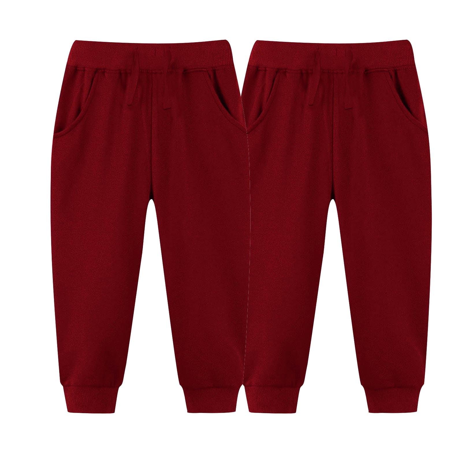 AOOPOO Lot De 2 Pantalon De Jogging Bébé Garçon Fille Pantalons Polaire Épais Et Chaud Pantalon De Survêtement Décontracté Avec Motifs D'Animaux Pour Bébé Tout-Petit Garçon Fille 0-3 Ans Automne Hiver