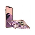 thumbnail image 2 of i-Blason Cosmo - Back cover for cell phone - thermoplastic polyurethane (TPU) - purple marble - 6.7" - for Apple iPhone 13 Pro Max, 2 of 8